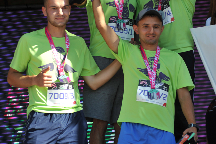 АТ «Прикарпаттяобленерго» виставило рекордно чисельну команду на Ivano-Frankivsk Half Marathon!